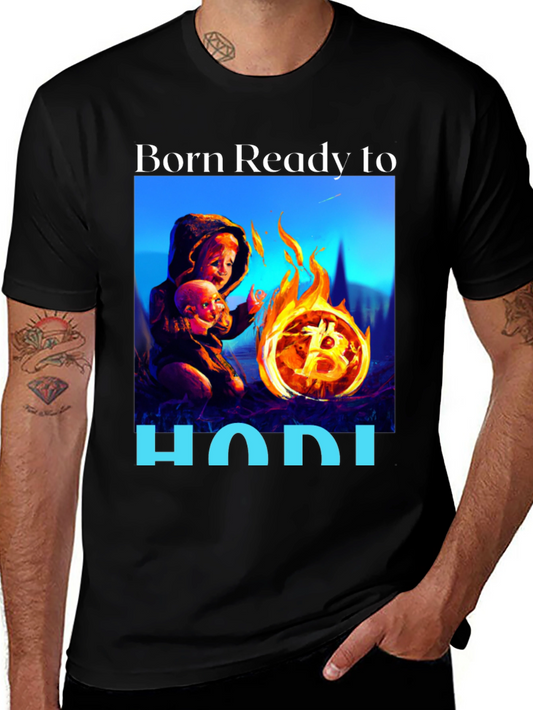 Born Ready to HODL T-Shirt
