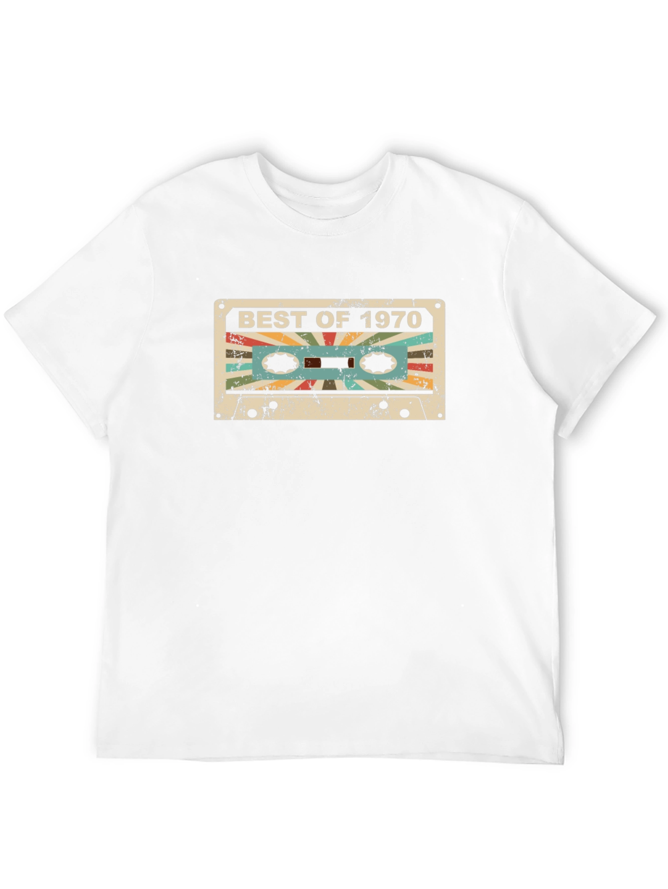 Best of 1970s Cassette Tape Graphic T-Shirt