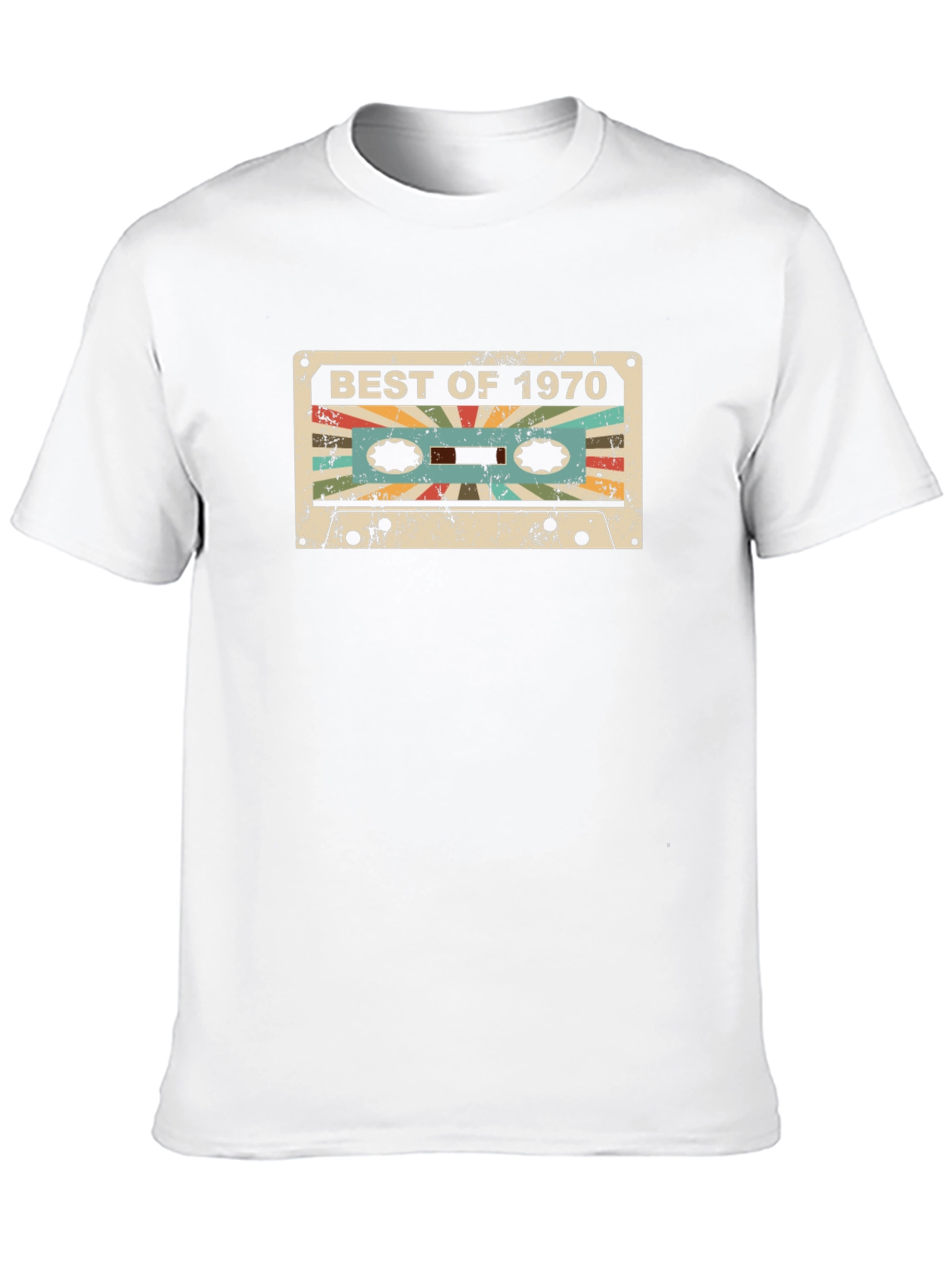 Best of 1970s Cassette Tape Graphic T-Shirt