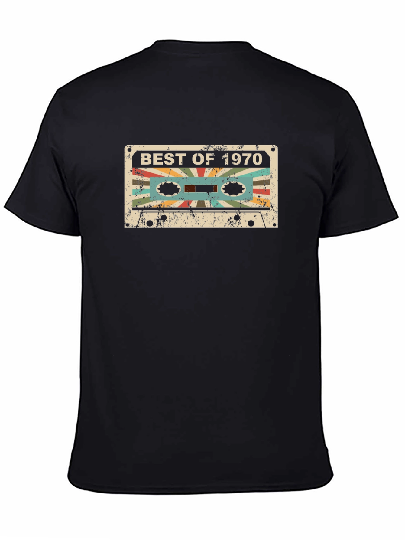 Best of 1970s Cassette Tape Graphic T-Shirt