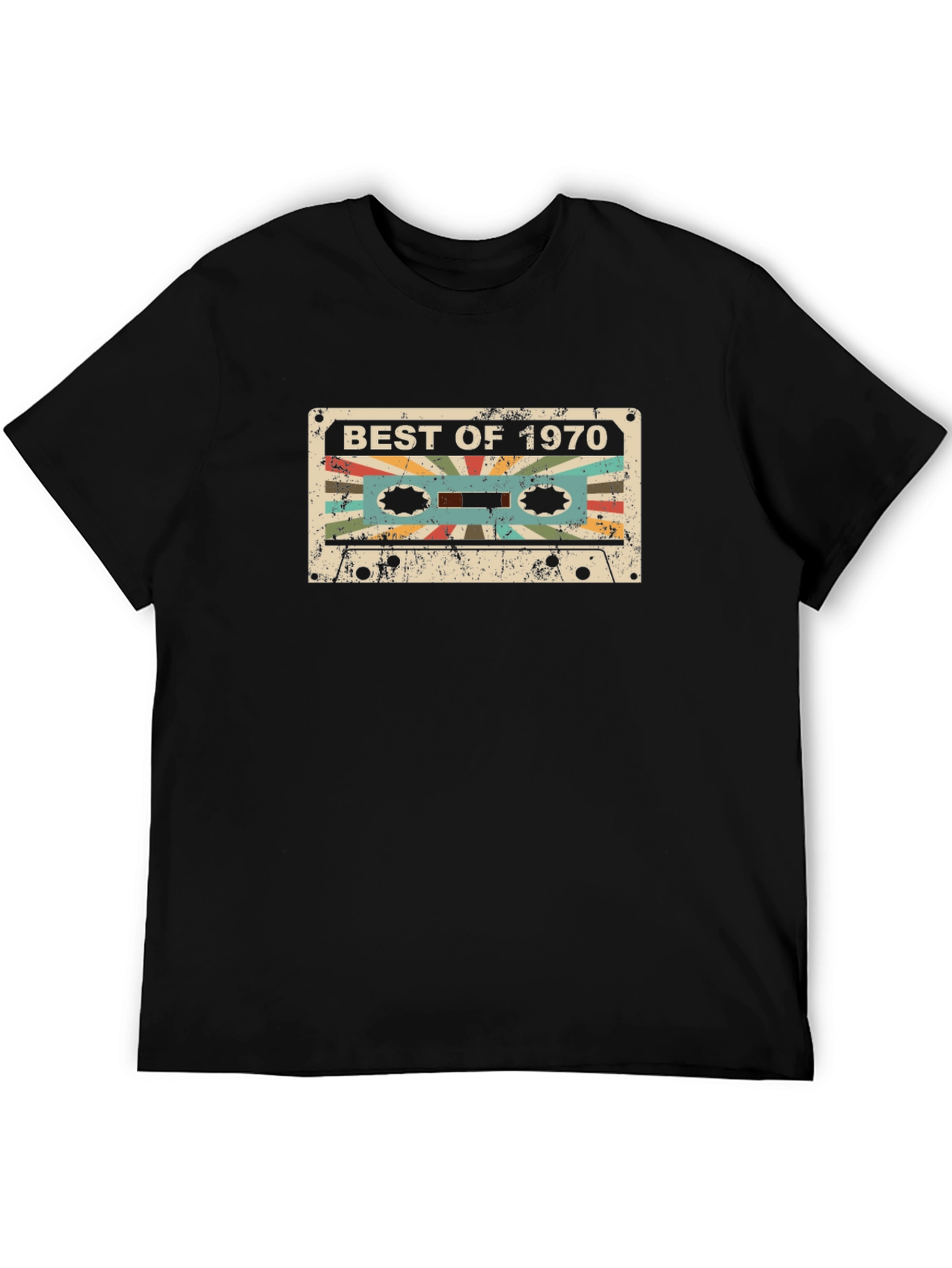 Best of 1970s Cassette Tape Graphic T-Shirt
