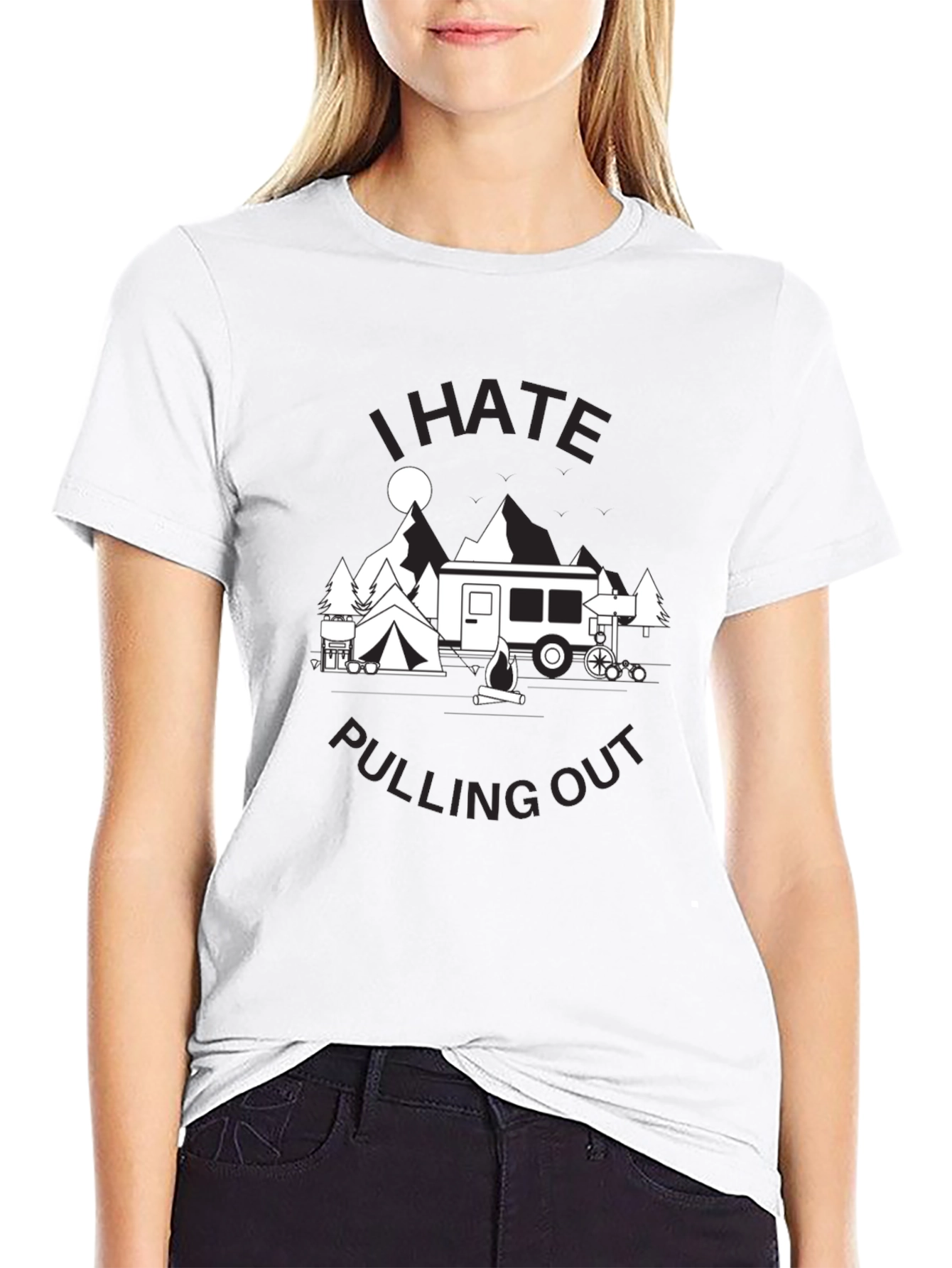 I Hate Pulling Out Camping T-Shirt