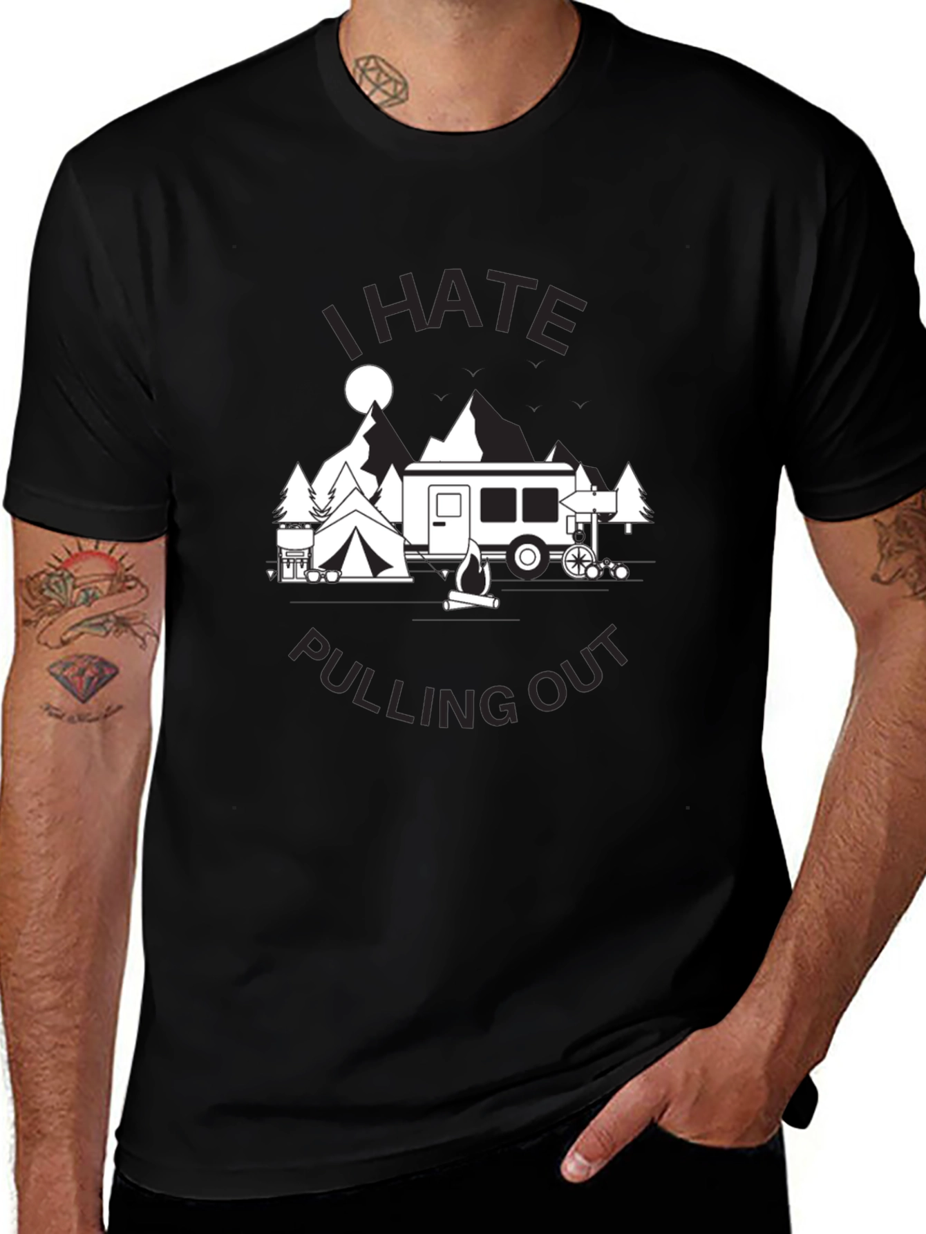 I Hate Pulling Out Camping T-Shirt