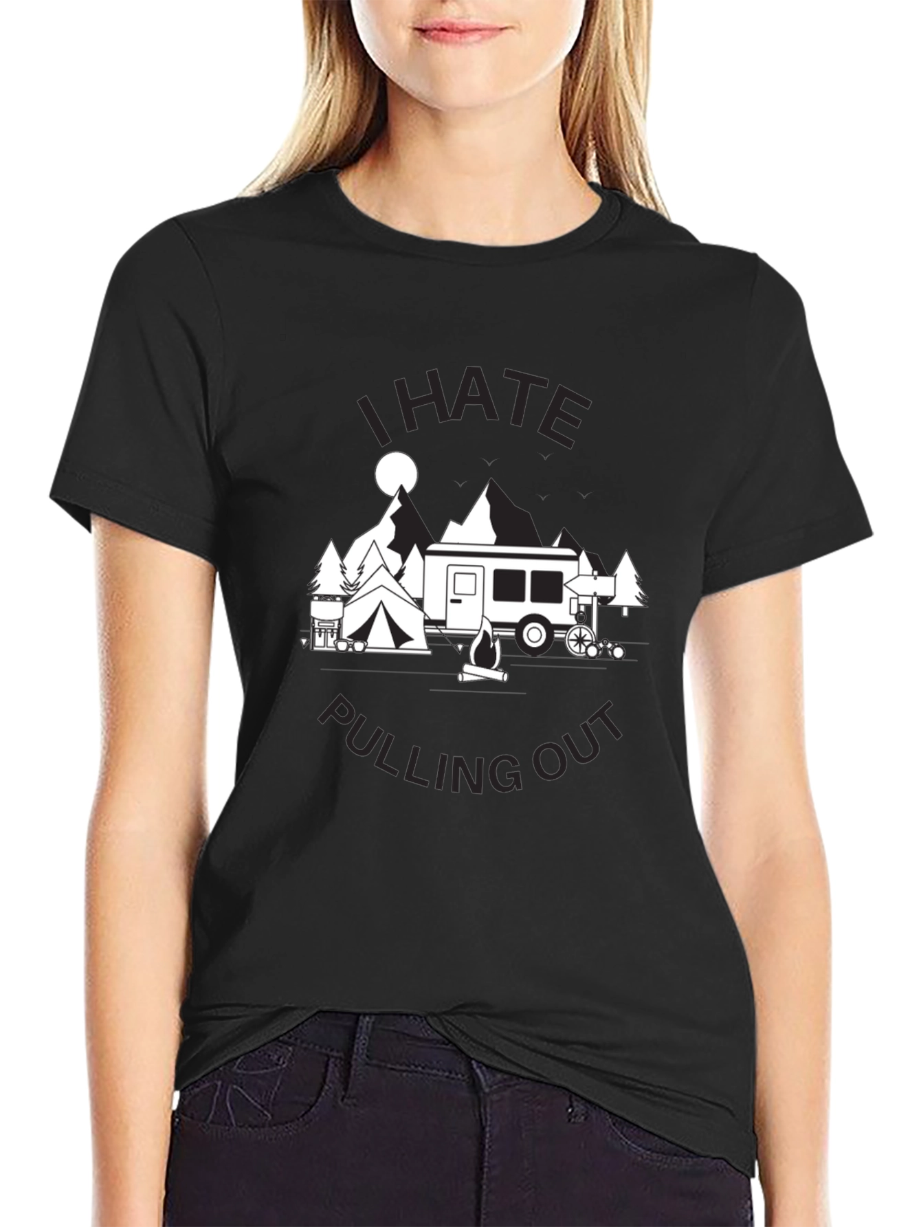 I Hate Pulling Out Camping T-Shirt