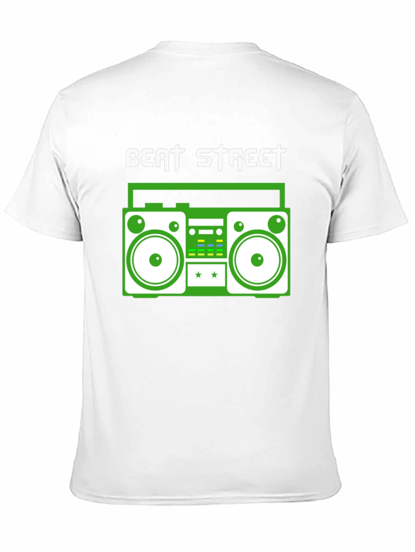 Beat Street Boombox Graphic Tee - Retro Style