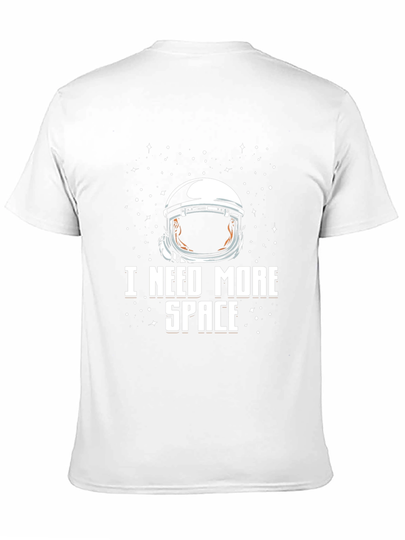 I Need More Space Black Graphic T-Shirt