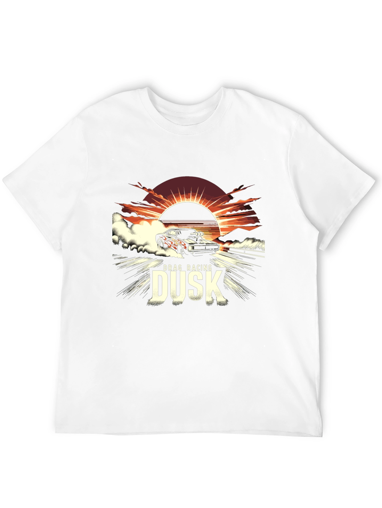 Drag Racing Dusk T-Shirt - Muscle Car Tee