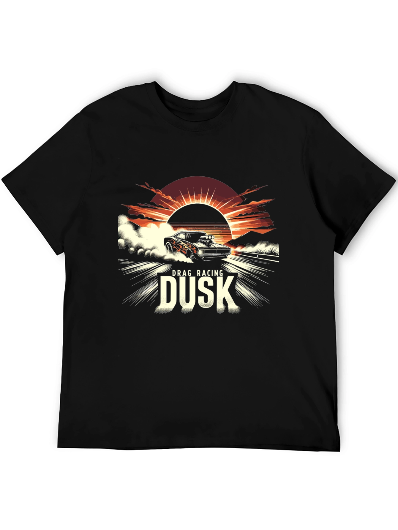 Drag Racing Dusk T-Shirt - Muscle Car Tee