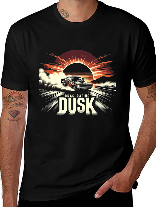 Drag Racing Dusk T-Shirt - Muscle Car Tee