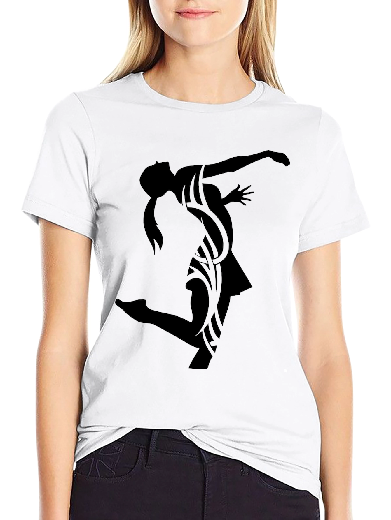 Black Dancer Graphic T-Shirt