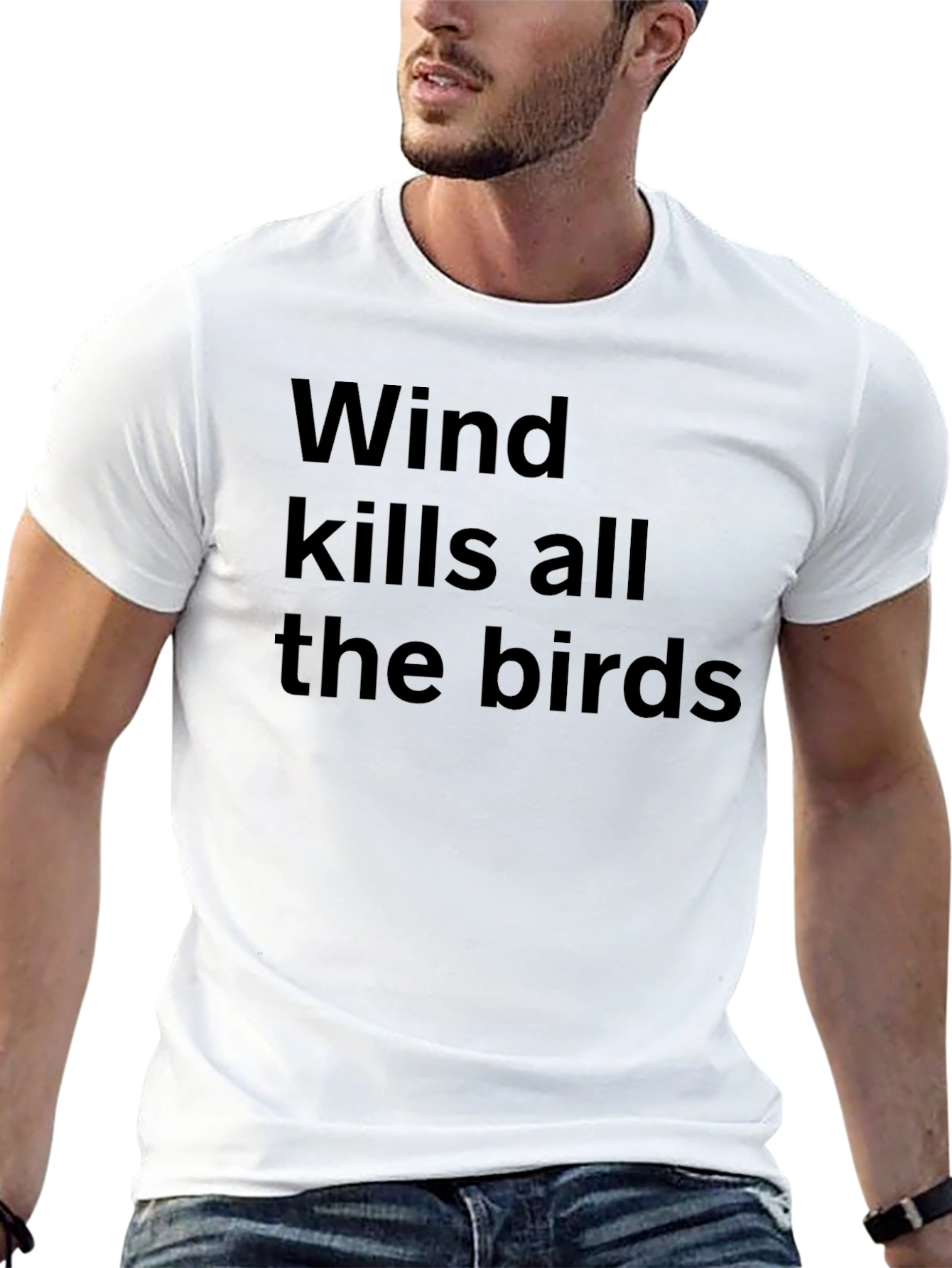 Wind Kills All The Birds Graphic T-Shirt