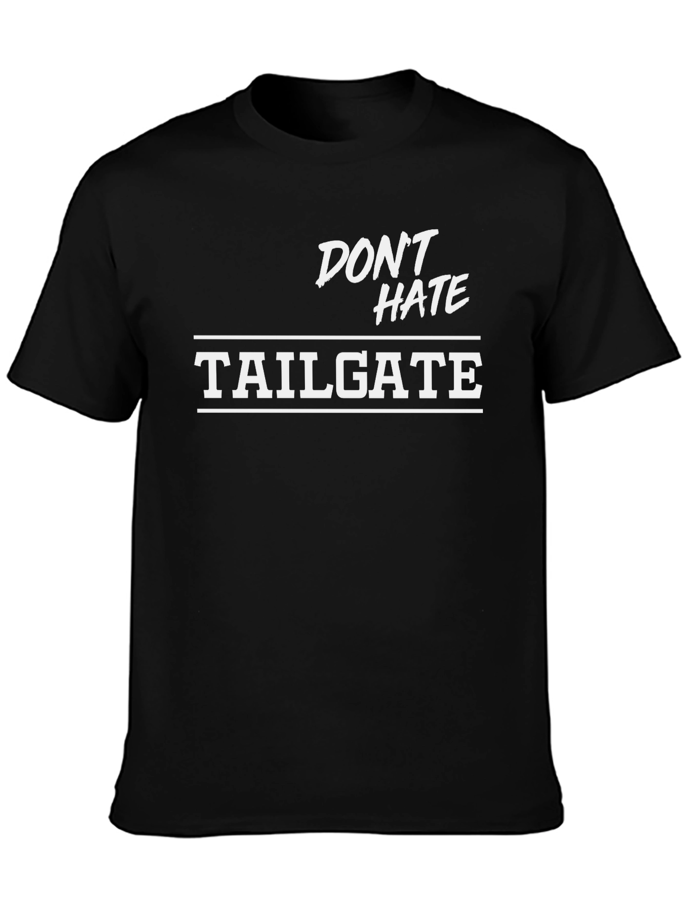 Dont Hate Tailgate Graphic Tee