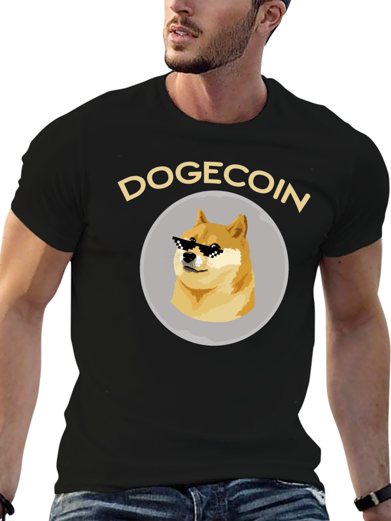 DogeCoin Meme T-Shirt Funny Crypto Tee