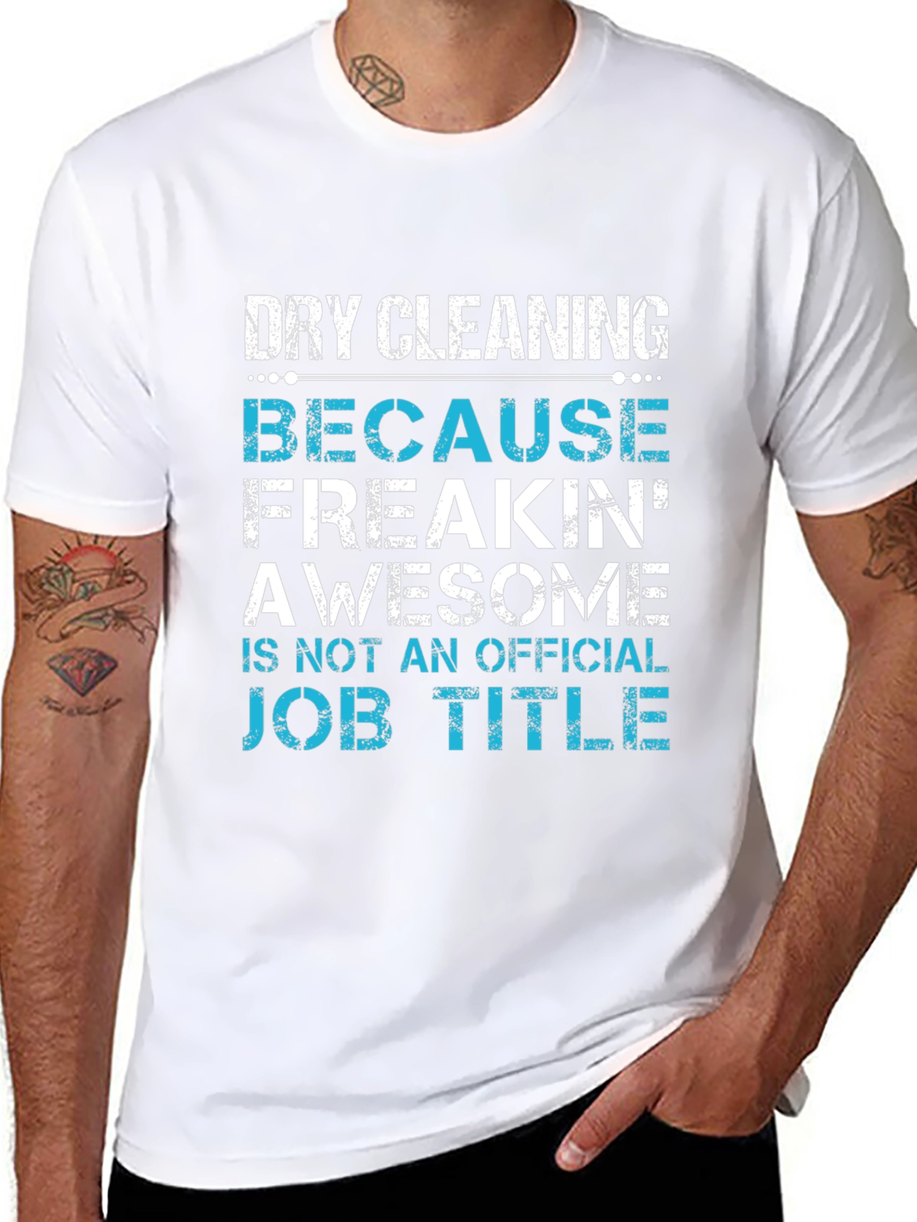 Funny Dry Cleaning Job Title T-Shirt