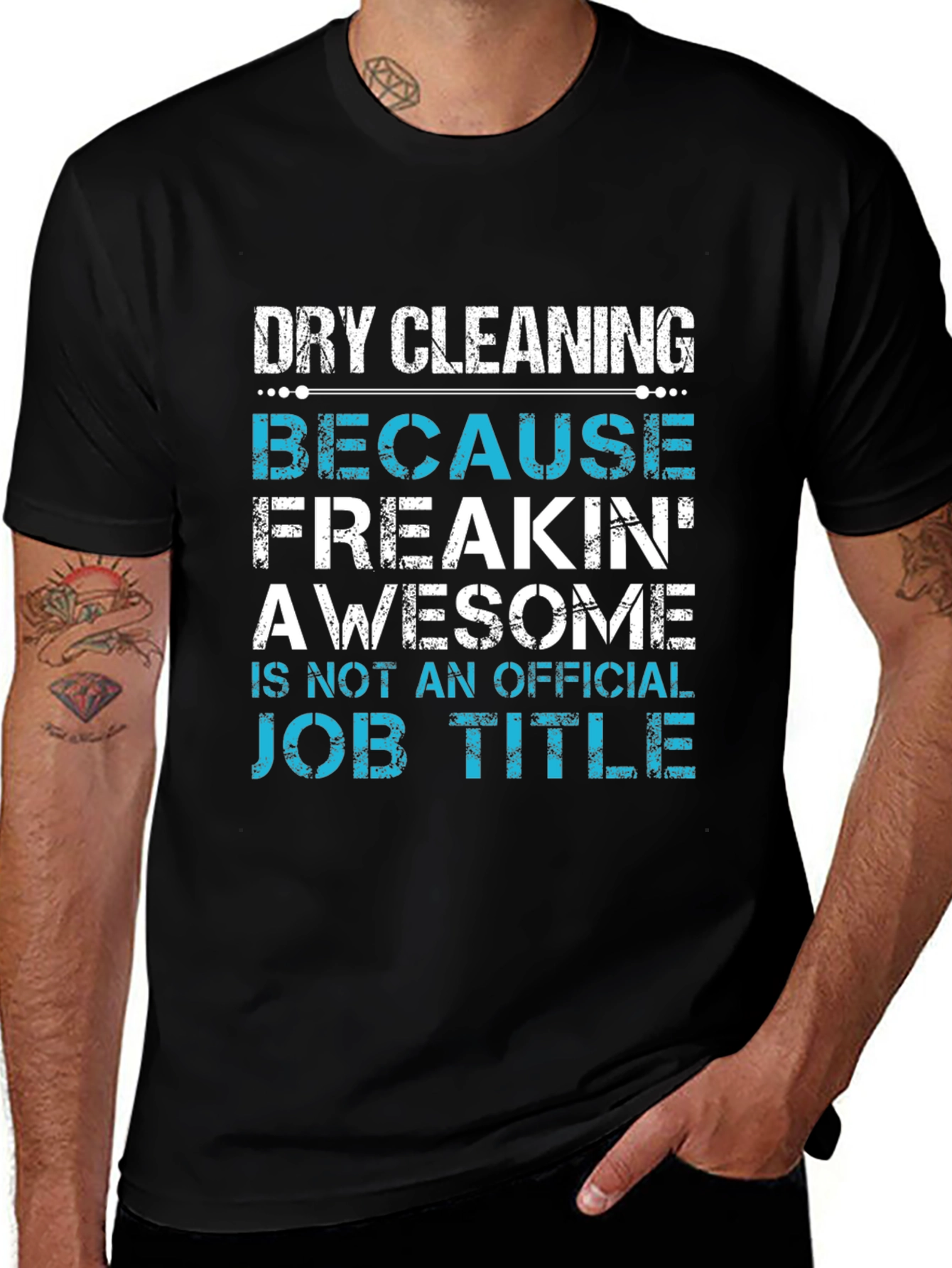 Funny Dry Cleaning Job Title T-Shirt