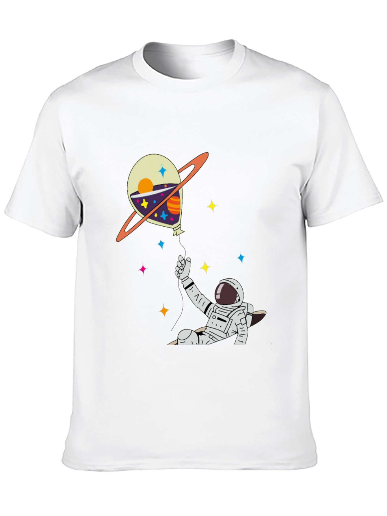 Astronaut Space Balloon T-Shirt