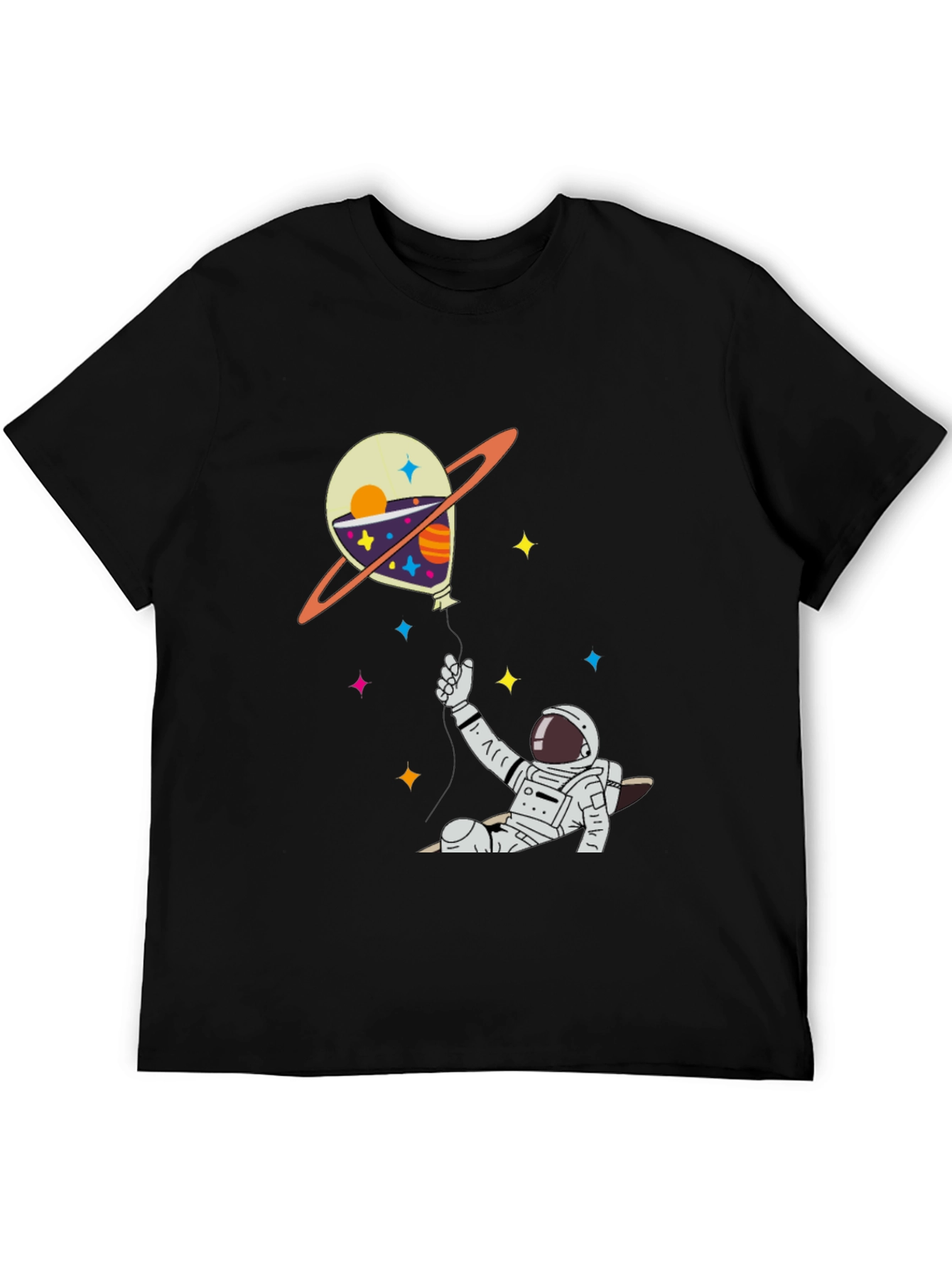 Astronaut Space Balloon T-Shirt