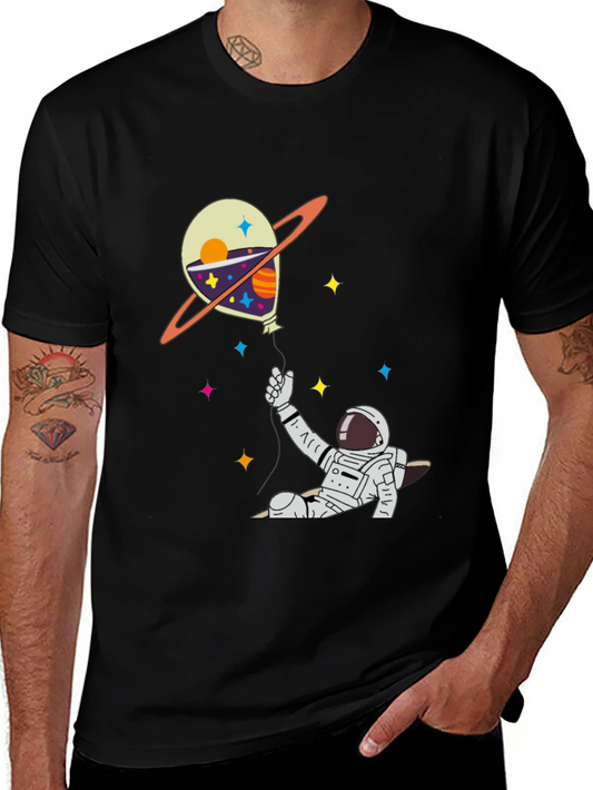 Astronaut Space Balloon T-Shirt