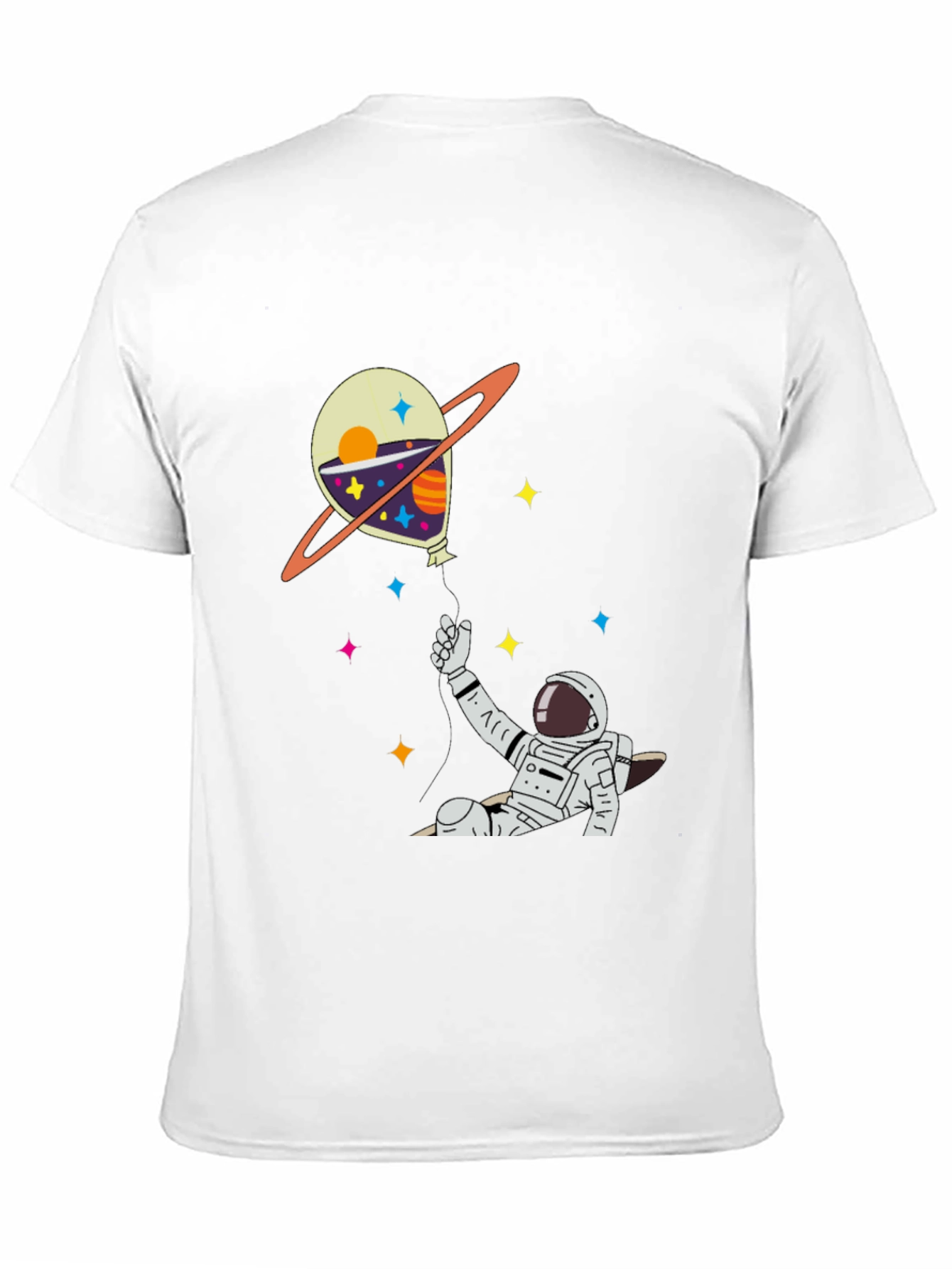 Astronaut Space Balloon T-Shirt