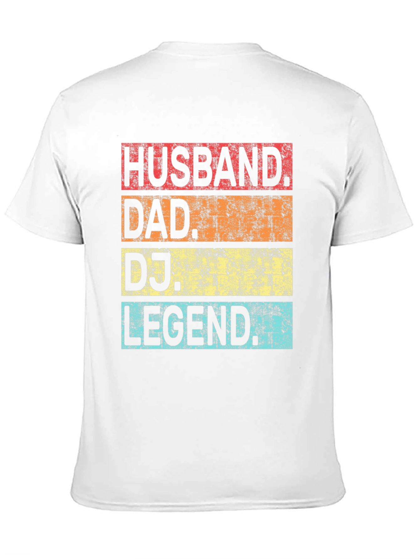 Husband Dad DJ Legend Retro T-Shirt
