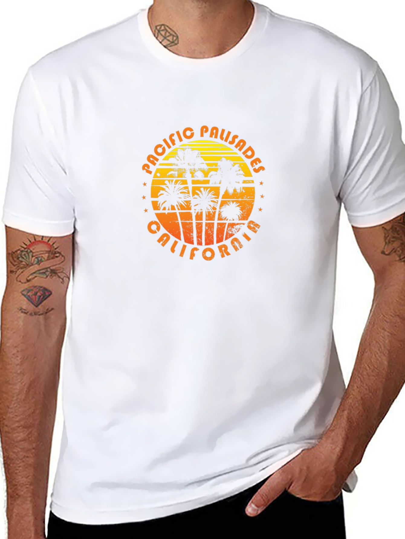 Pacific Palisades California Graphic T-Shirt