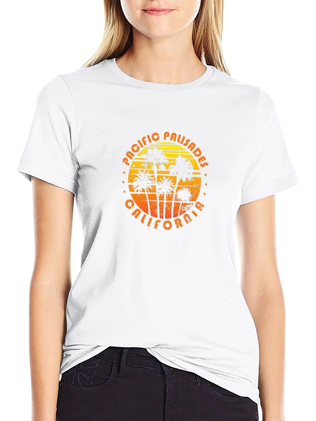 Pacific Palisades California Graphic T-Shirt