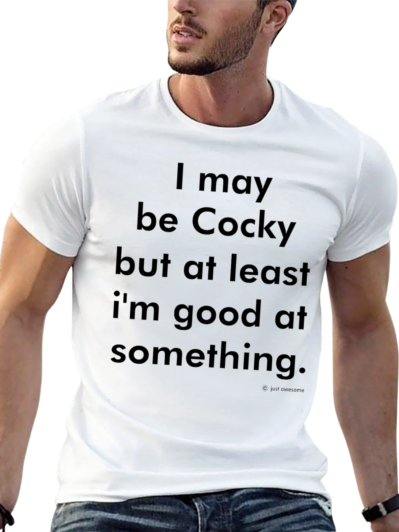 Cocky T-Shirt - Humorous Statement Tee
