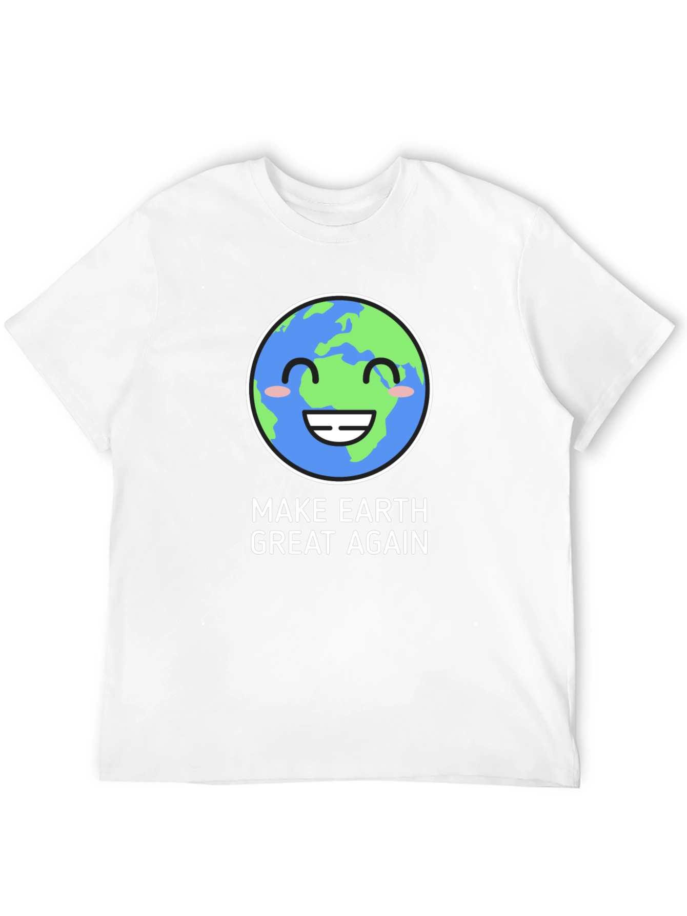 Make Earth Great Again T-Shirt - Eco-Friendly Design