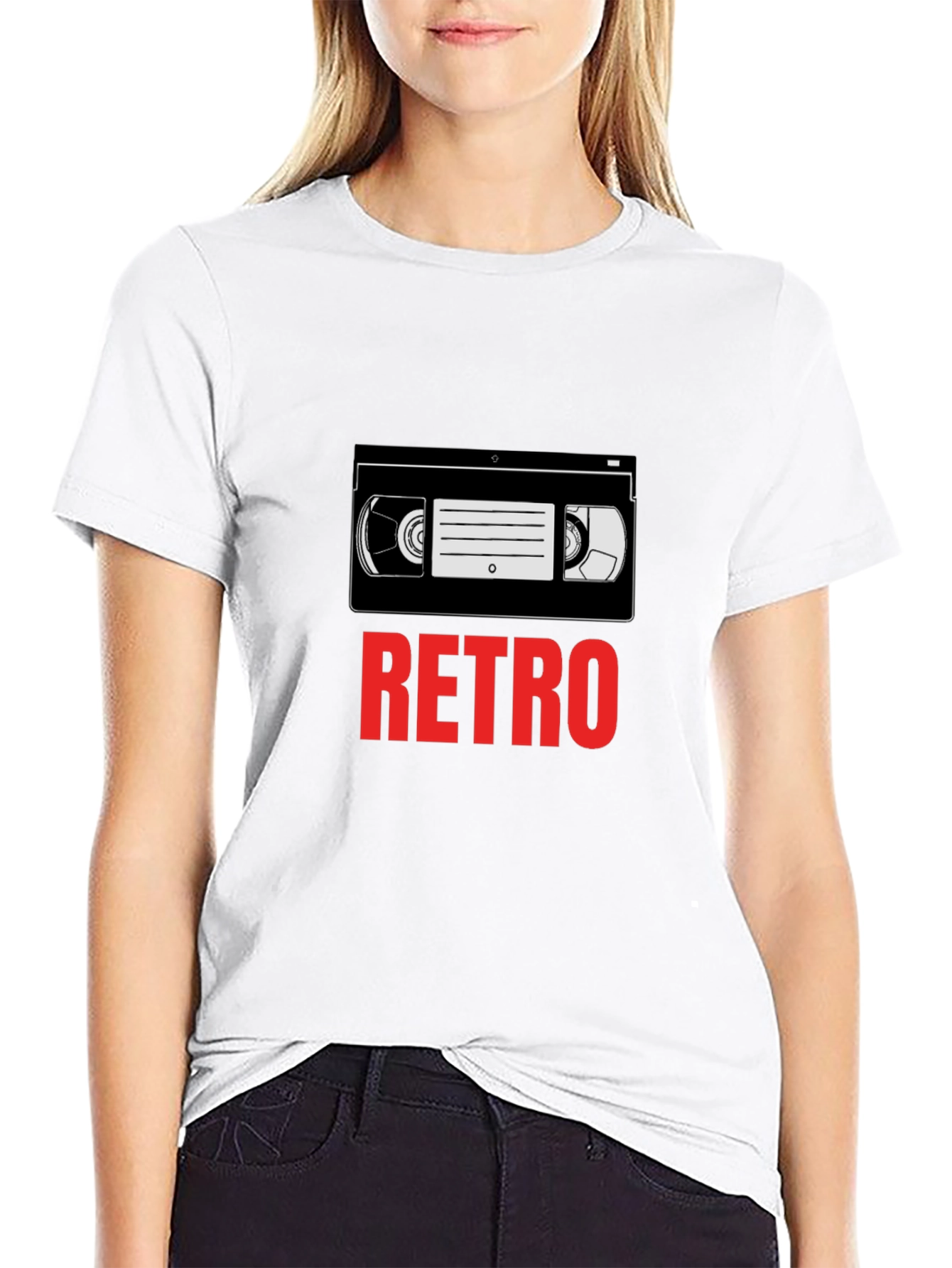 Retro VHS Tape Graphic Tee - Nostalgic Style!