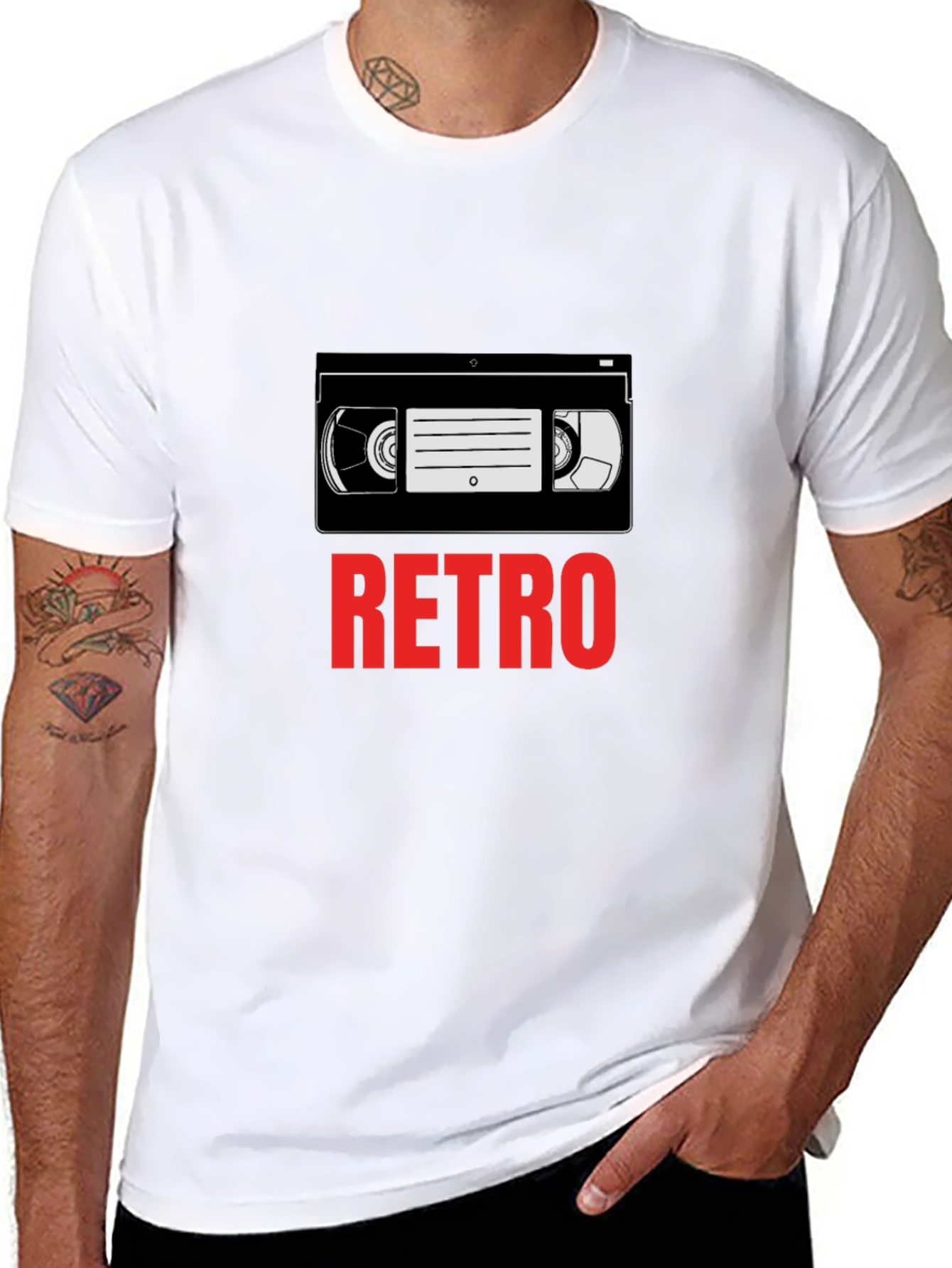 Retro VHS Tape Graphic Tee - Nostalgic Style!