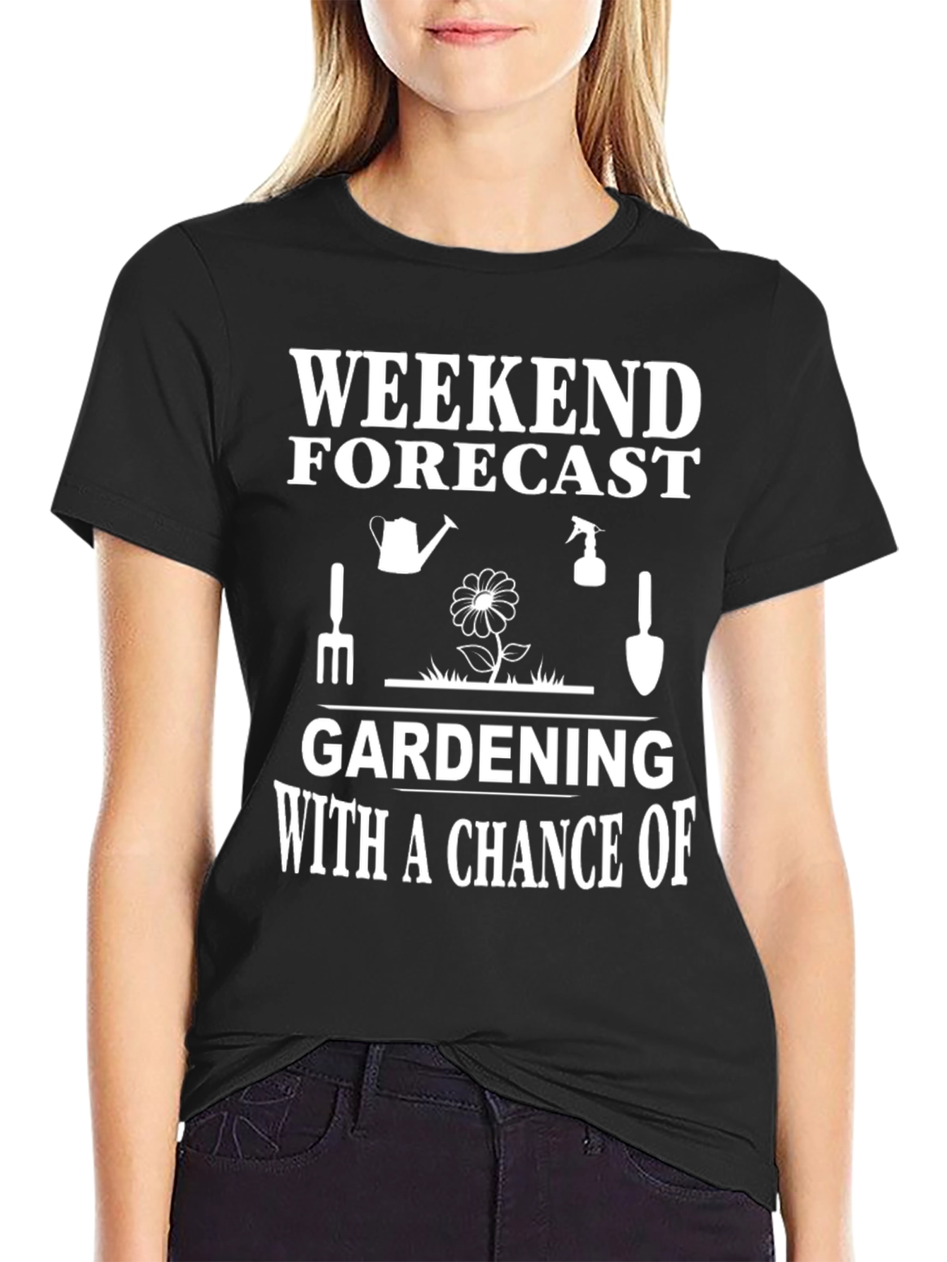 Gardening Weekend Forecast T-Shirt