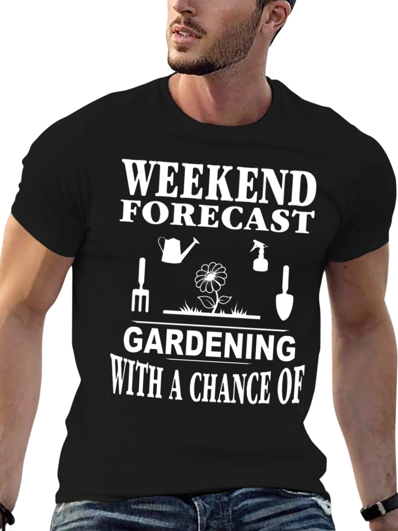 Gardening Weekend Forecast T-Shirt