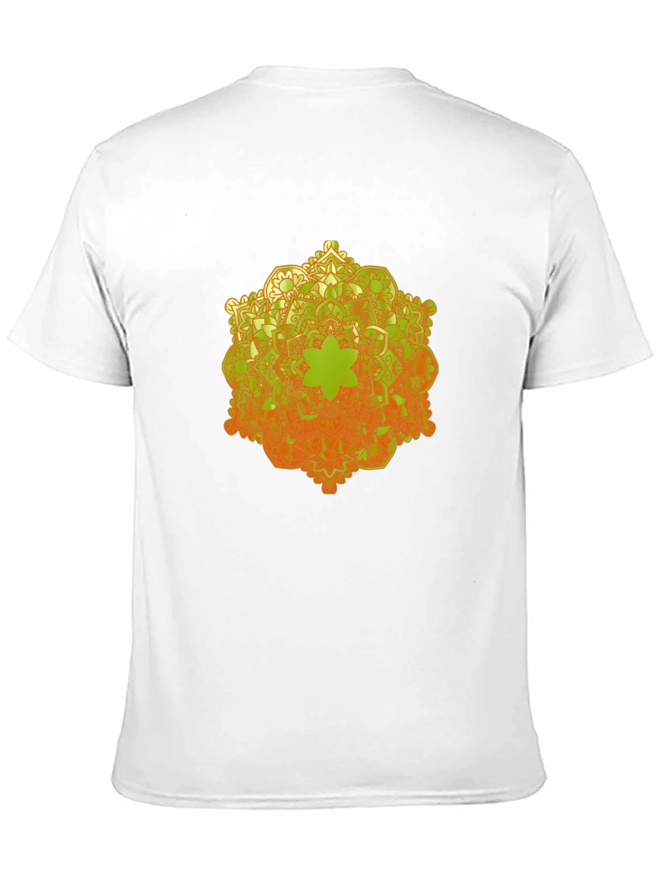 Mandala Graphic Tee - Trendy Black Cotton T-Shirt