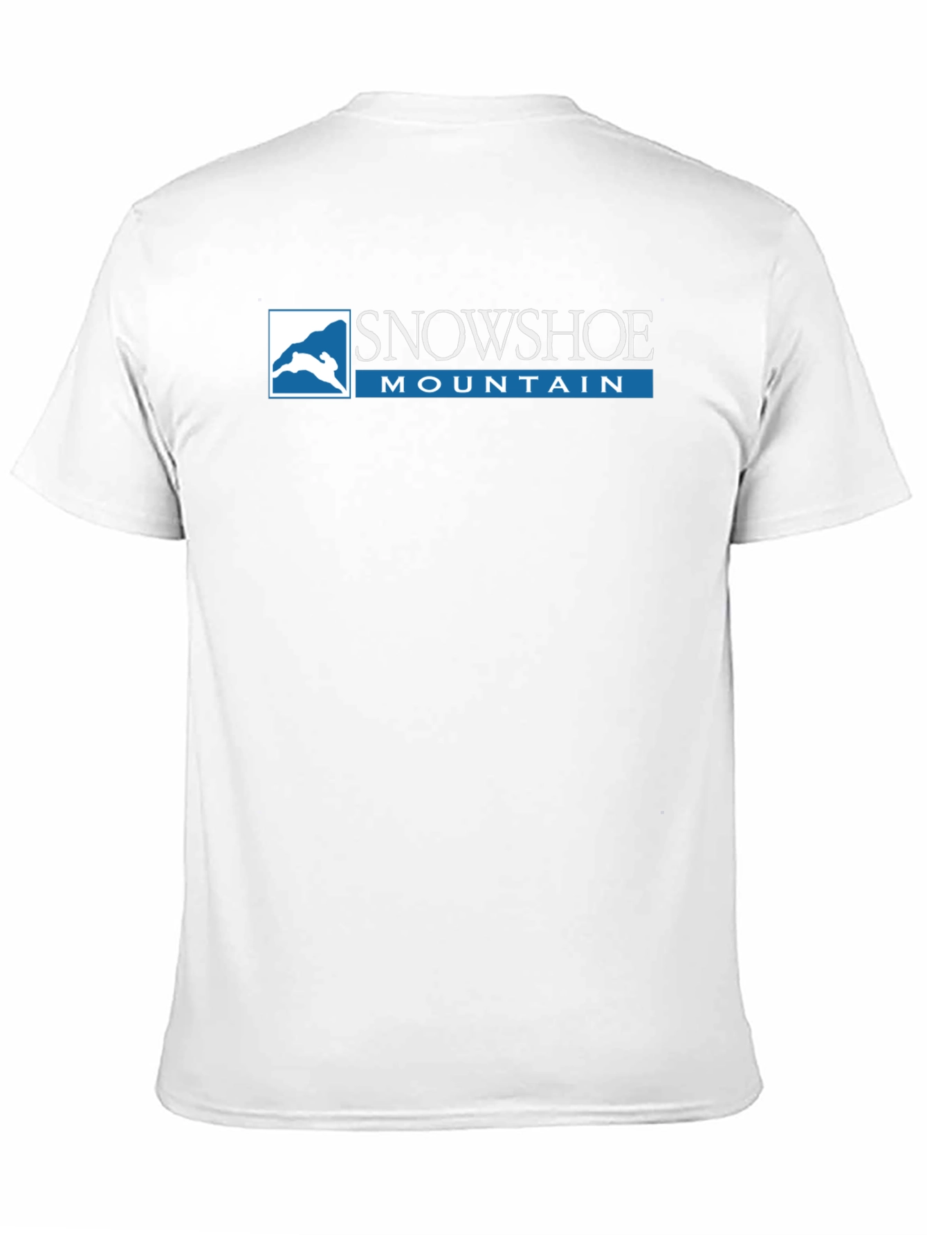 Snowshoe Mountain Black Graphic Tee