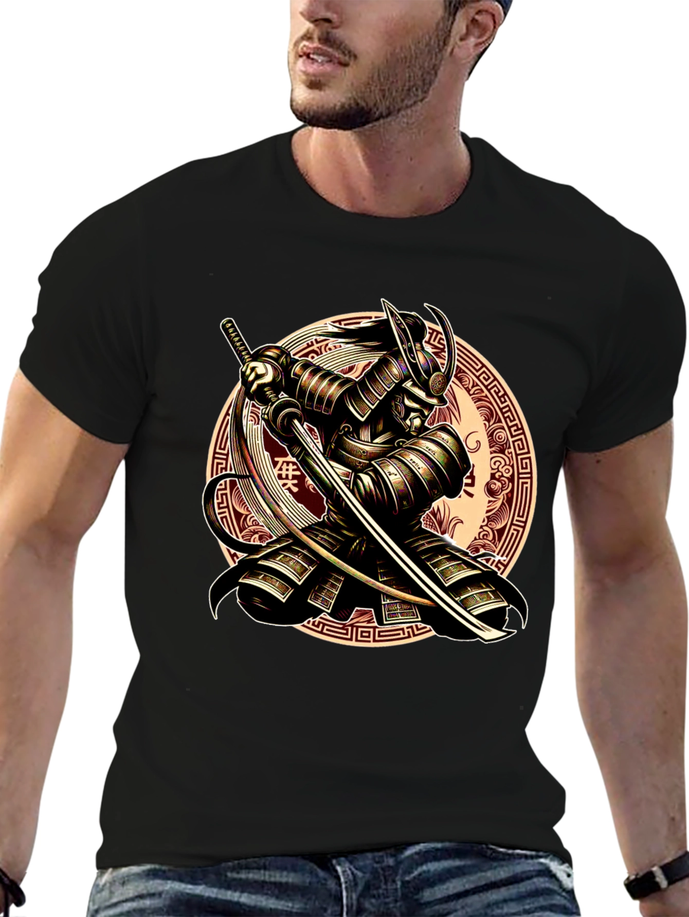 Samurai Warrior Graphic Tee