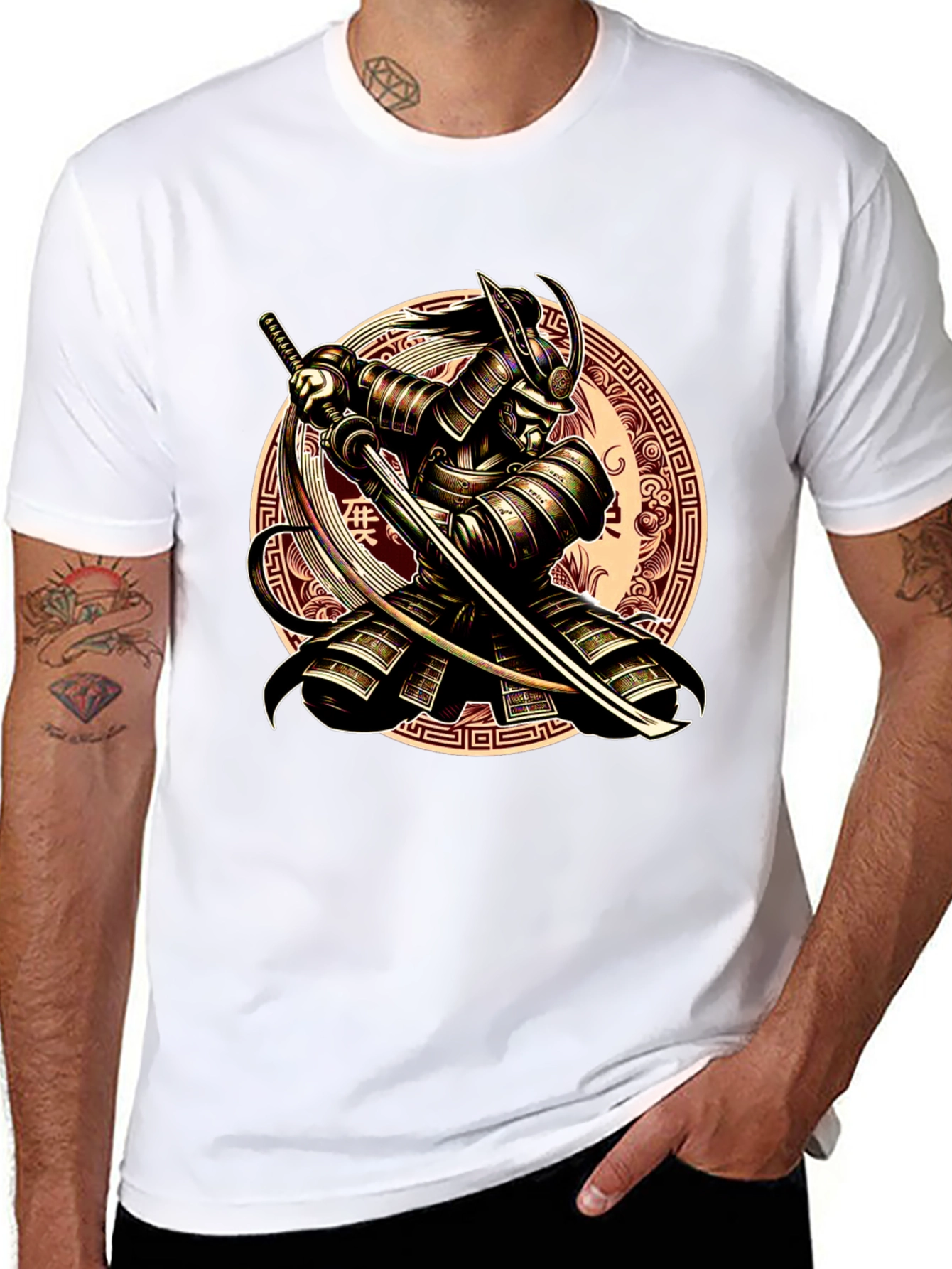 Samurai Warrior Graphic Tee