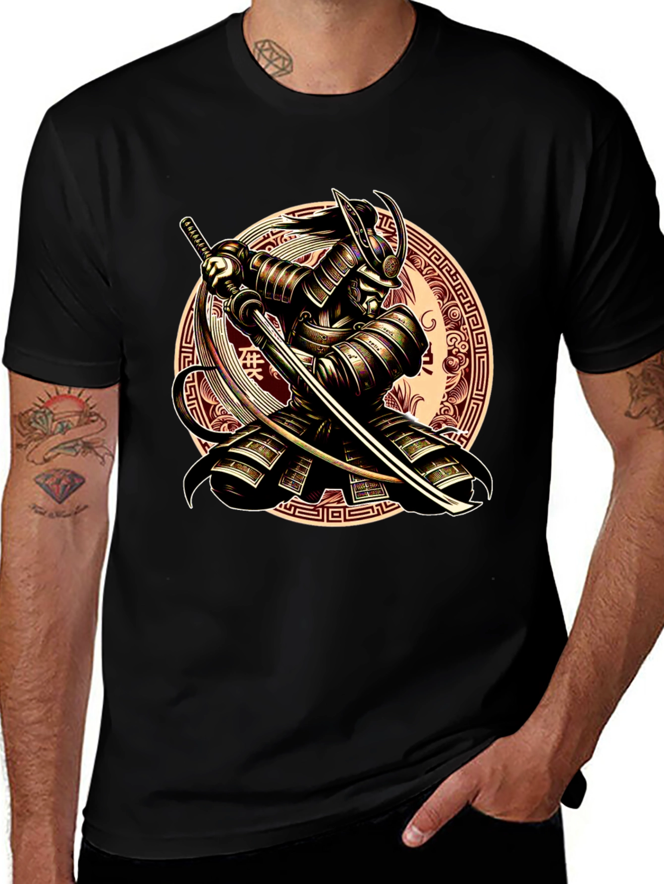 Samurai Warrior Graphic Tee