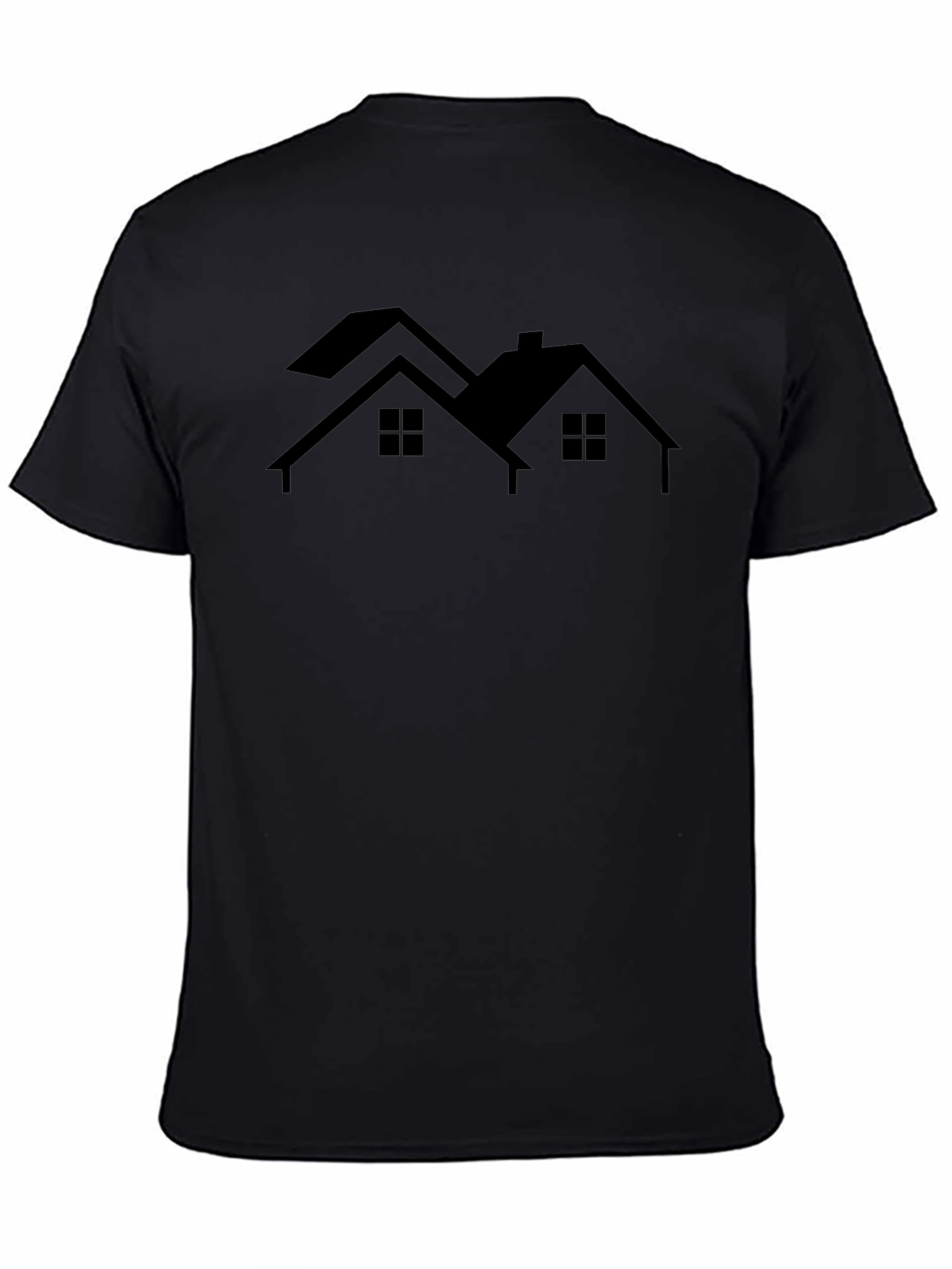 House Silhouette T-Shirt - Urban Style