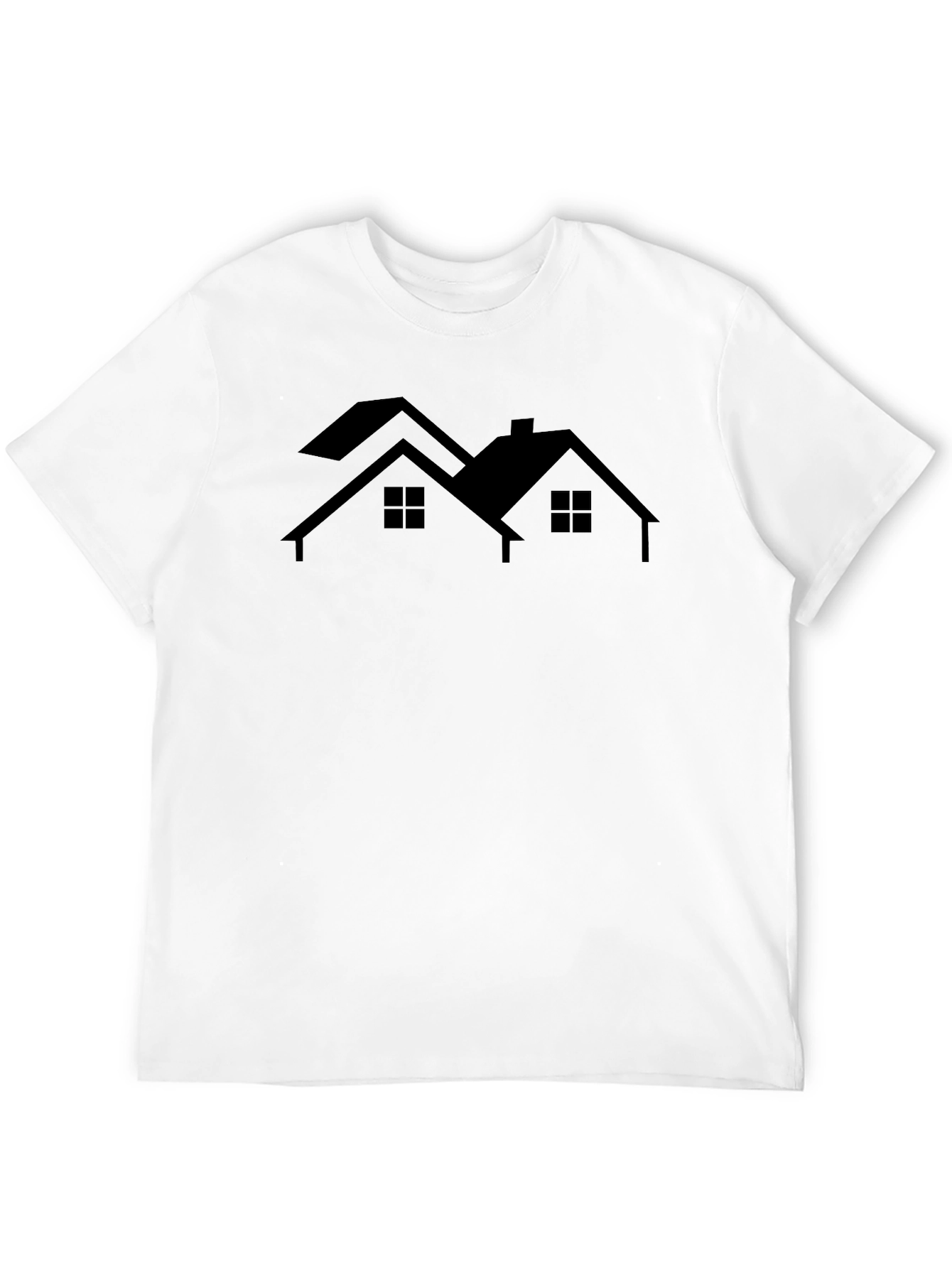 House Silhouette T-Shirt - Urban Style