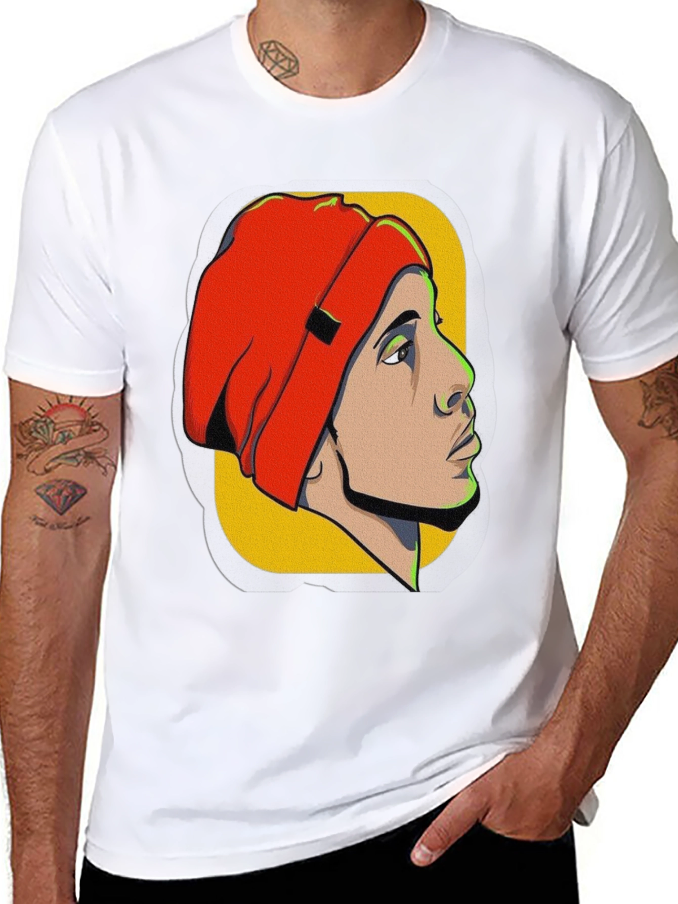 Pop Art Graphic Tee: Retro Style
