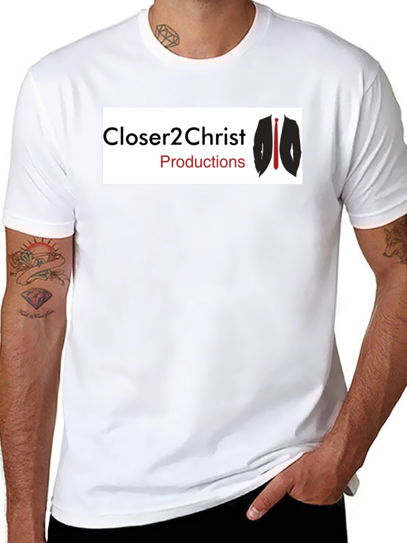 Closer2Christ Productions Black T-Shirt