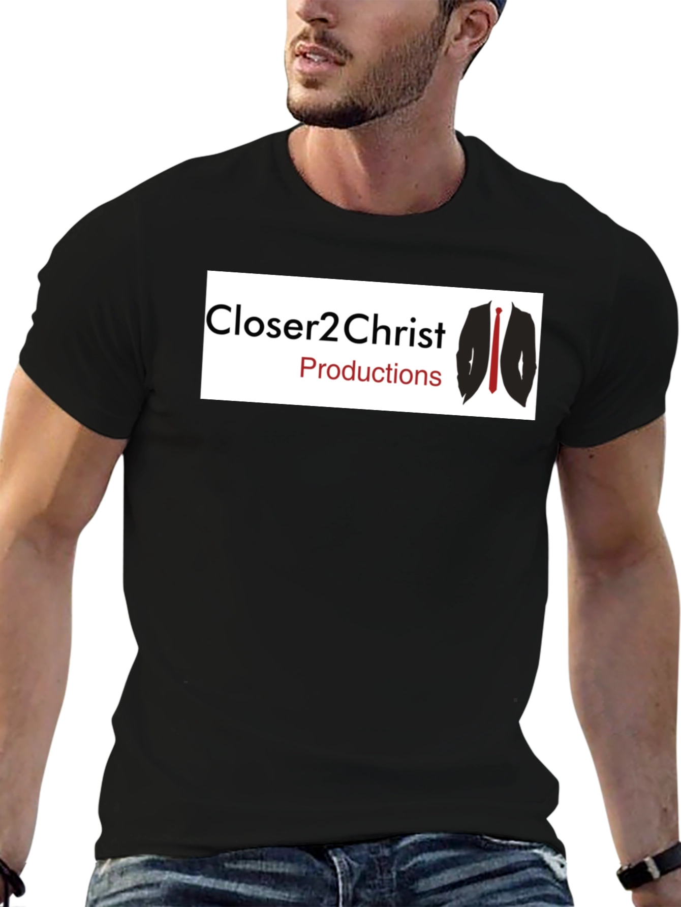 Closer2Christ Productions Black T-Shirt