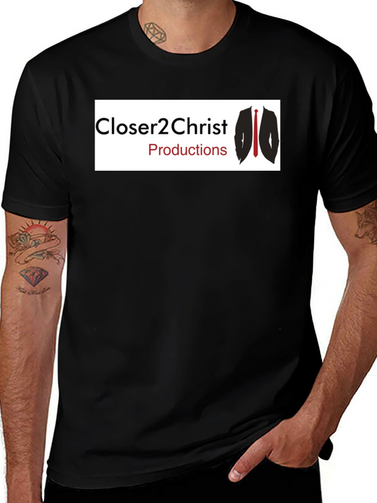 Closer2Christ Productions Black T-Shirt