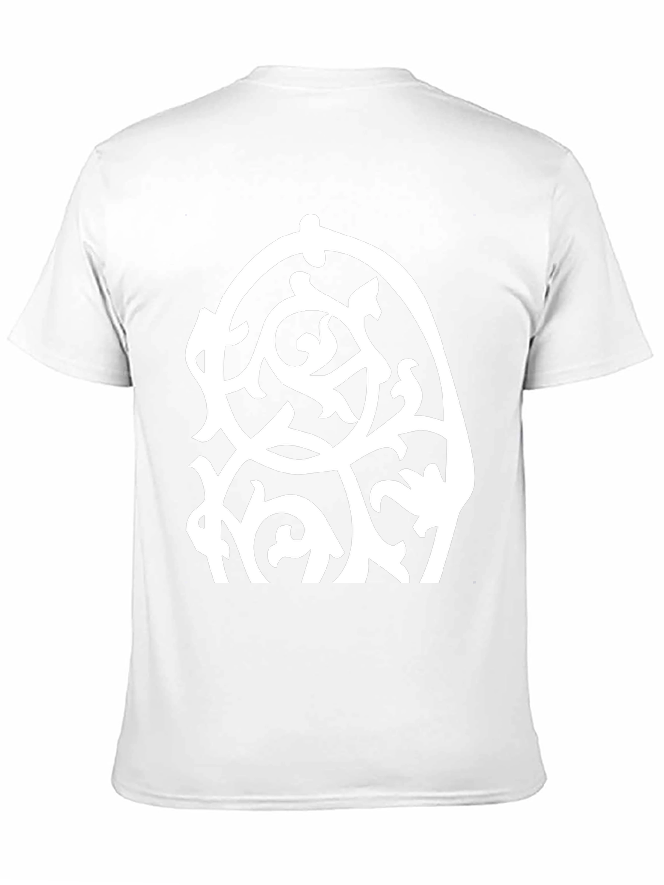 Modern Art Black Tee Shirt