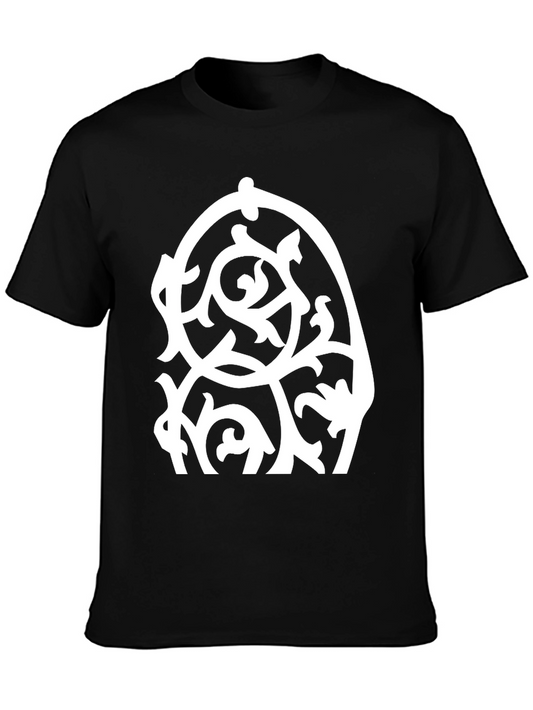 Modern Art Black Tee Shirt
