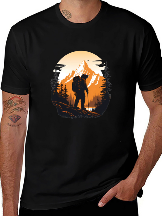 Hiking Adventure Black T-Shirt