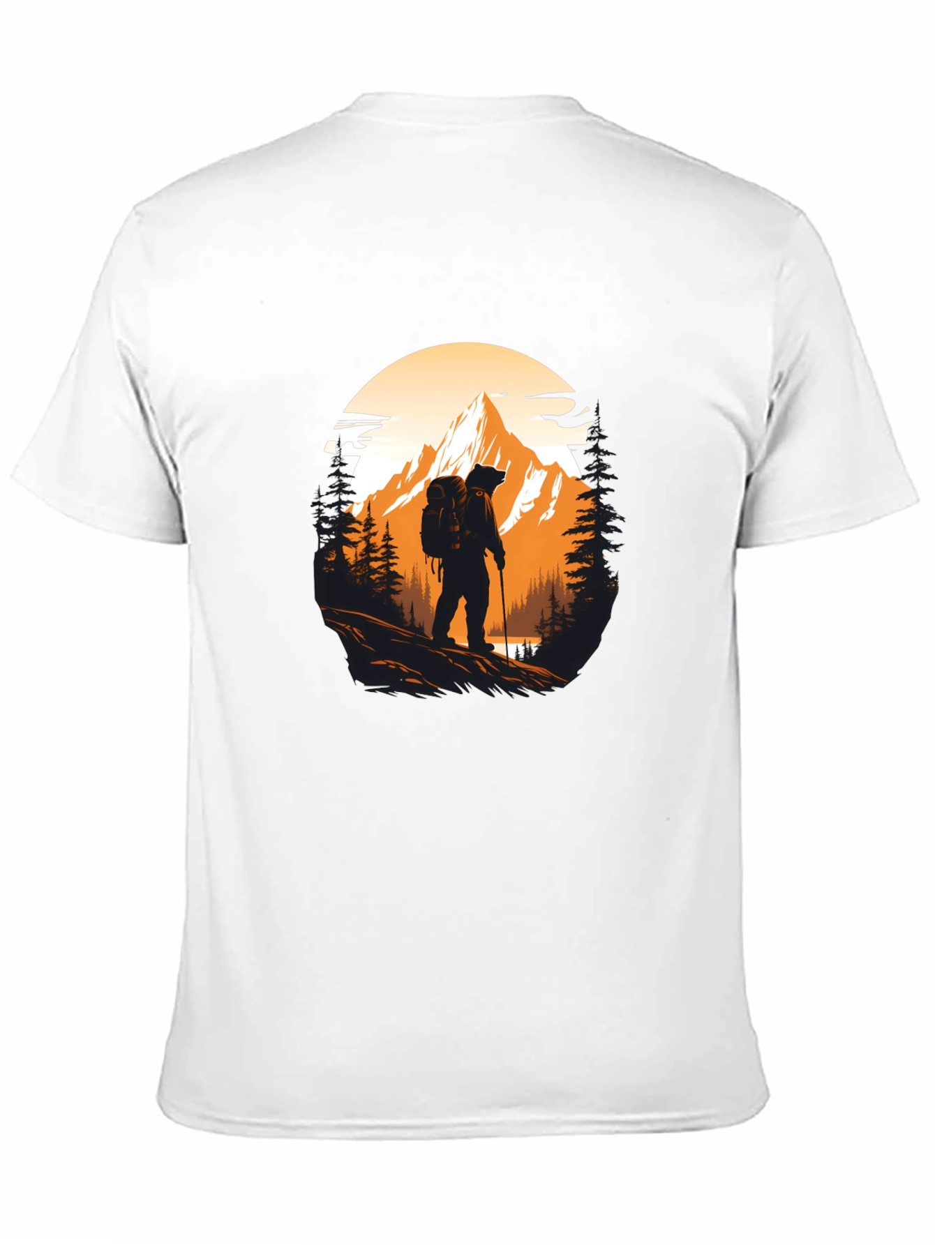 Hiking Adventure Black T-Shirt