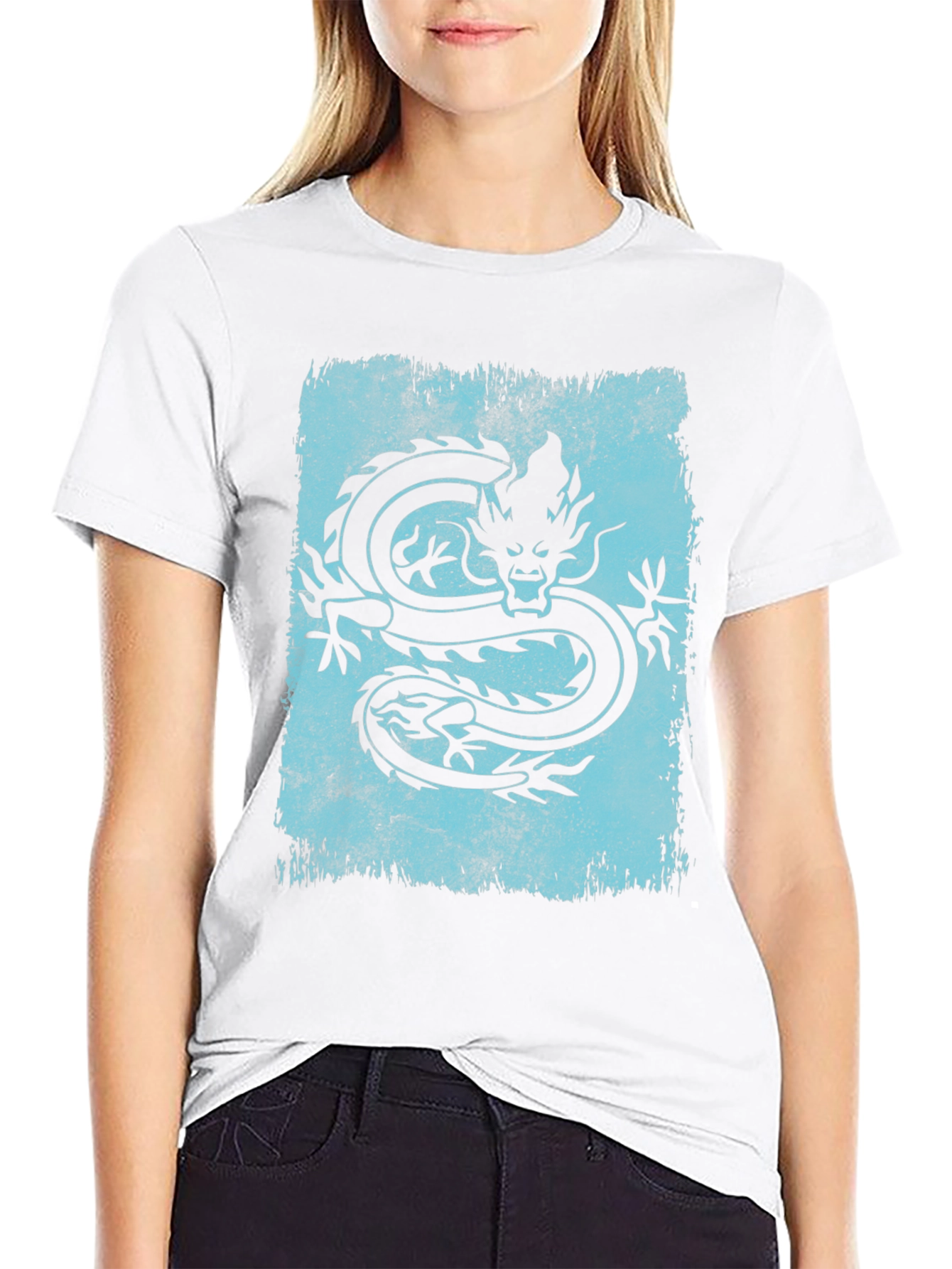 Dragon Graphic Tee - Mens Black T-Shirt