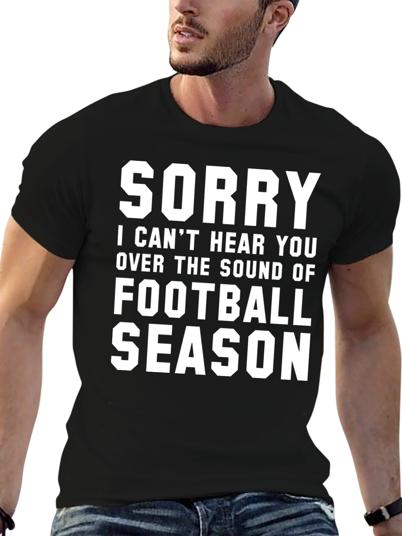 Funny Football Season Graphic T-Shirt