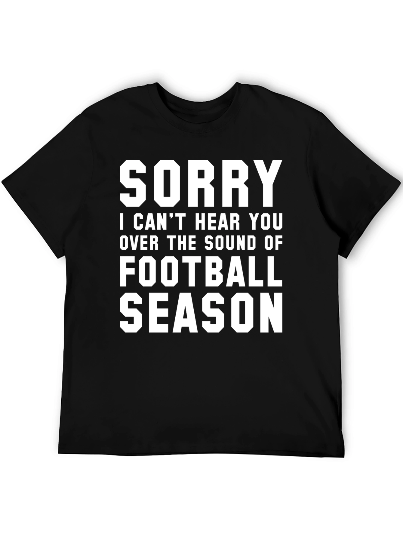 Funny Football Season Graphic T-Shirt